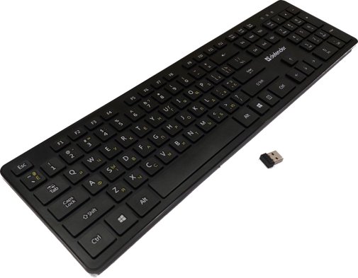 Клавіатура Defender Comfort MT Wireless Black (450950)