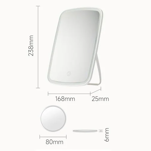Фото: Дзеркало для макіяжу Xiaomi Jordan Judy LED Makeup Mirror with 5X (NV662) № 10 | KTC