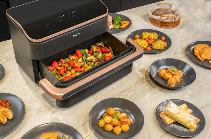 Мультипіч Cosori Dual Blaze Twinfry 10L (CAF-TF101S-AEUR)