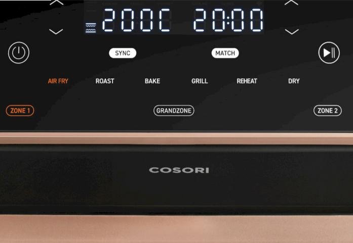 Мультипіч Cosori Dual Blaze Twinfry 10L (CAF-TF101S-AEUR)