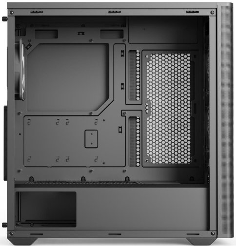 Корпус AeroCool D501A-G-BK-v2 Black with window (ACCM-DS01043.11)