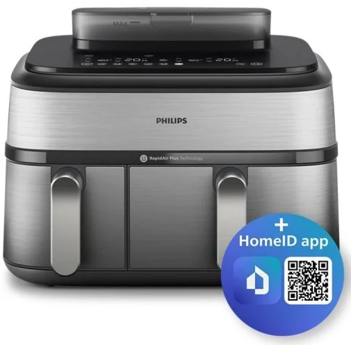 Фото: Мультипіч Philips 5000 Series Dual Basket (NA555/00) № 10 | KTC