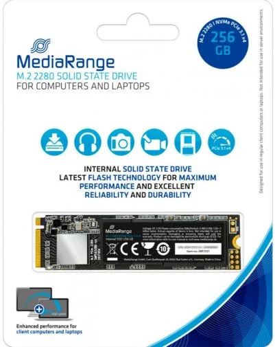 Фото: SSD-накопичувач MediaRange MR1031 PCIe 3.1 x4 NVMe 256GB № 7 | KTC