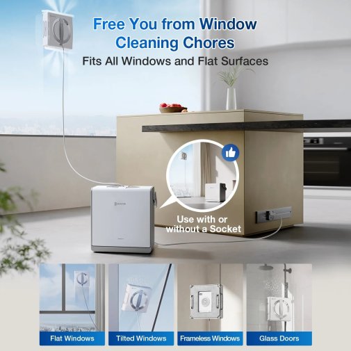 Мийник вікон ECOVACS DEEBOT Winbot W2 PRO OMNI (WG851-11)