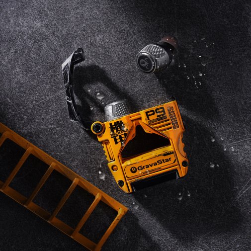 Навушники Gravastar Sirius Plus War Damaged Yellow (GSP9PLUS_YLW)
