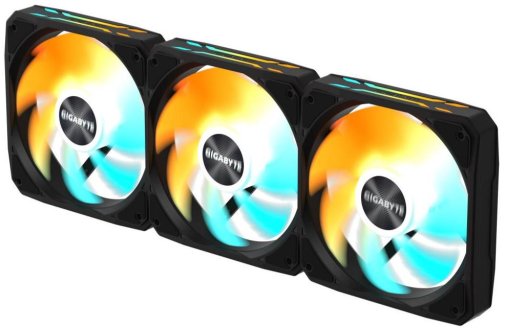 Кулер Gigabyte EZ Chain Fan 120 3pcs Black (GP-GBT EZFAN1203)