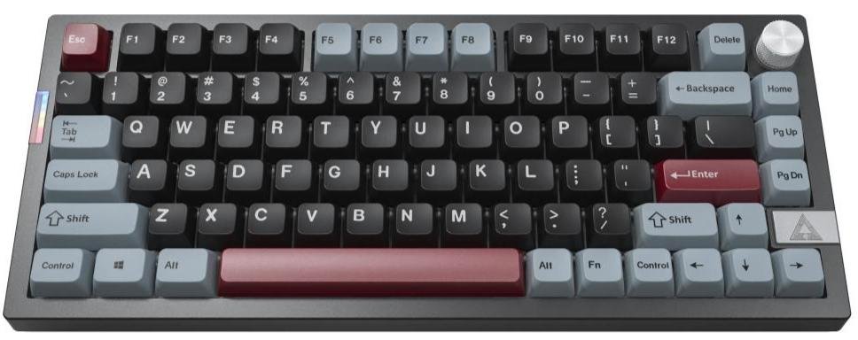 Клавіатура Montech MKey Pro GateronG Pro 3.0 Yellow Switch WL/BT/USB Darkness (MKPRO75DY)