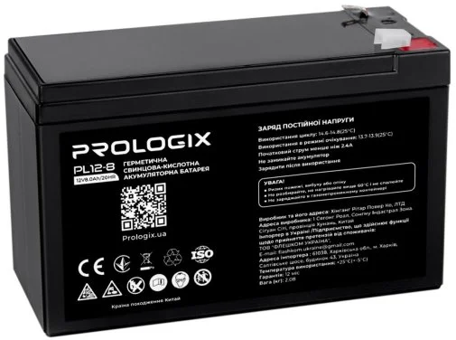 Фото: Батарея ProLogix 12V 8Ah AGM (PL12-8) № 8 | KTC