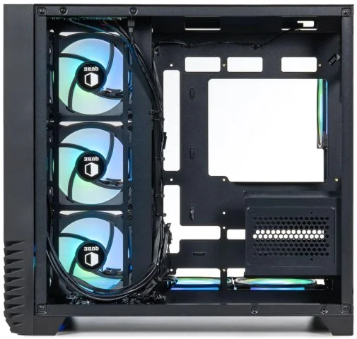Фото: Корпус QUBE MIRAGE 7ARGB Black with window (MIRAGE_GBNU3) № 28 | KTC