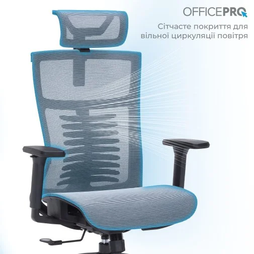 Фото: Крісло OfficePro Balance OC620 Black/Dark Gray (OC620-B-DG-DG) № 24 | KTC