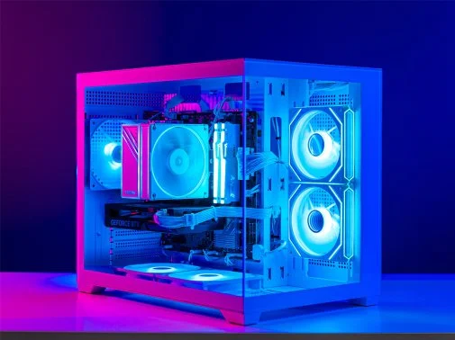 Фото: Персональний комп'ютер КТС Gaming White (G12V30) - AMD Ryzen 7 8700F / 32 ГБ DDR5 / PCI-E SSD 1 ТБ / Nvidia / GeForce RTX 5060 Ti, 16 ГБ / AMD B650 / 650 Вт № 20 | KTC