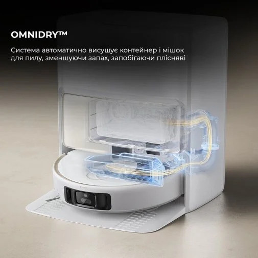 Робот-пилосос Mova V50 Ultra Complete White (RLV72LE-1)