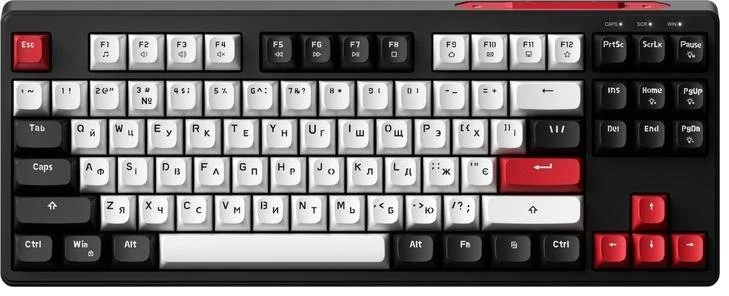 Фото: Клавіатура GamePro GK580 ENG/UKR Black № 6 | KTC
