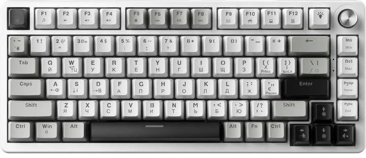 Фото: Клавіатура GamePro Genesis Silverlight MK126 YH Switches Grey № 18 | KTC