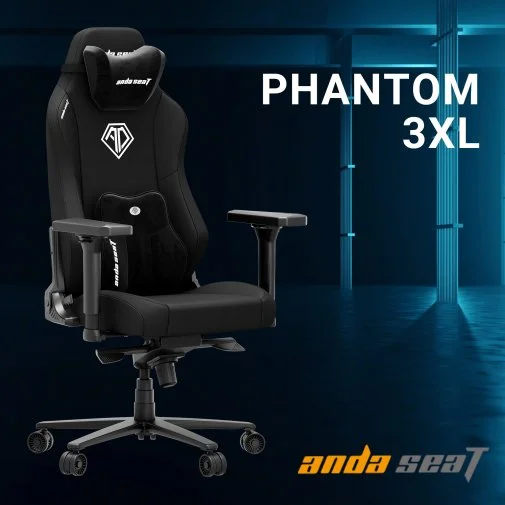 Фото: Крісло Anda Seat Phantom 3 XL Fabric Gray (AD18XL-52-G-F-G01) № 25 | KTC