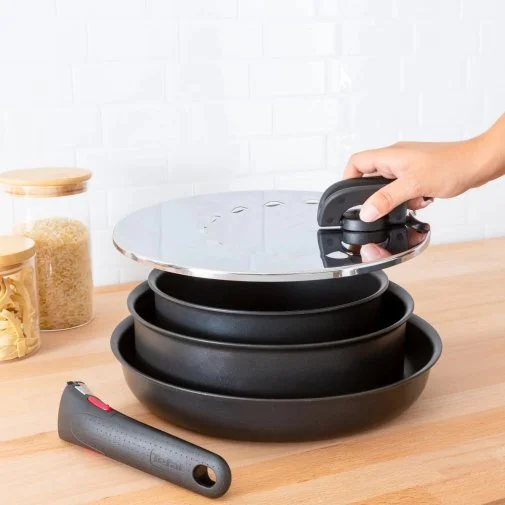 Фото: Кришка із захистом від розбризкування Tefal Ingenio 20-28cm (L9829853) № 12 | KTC