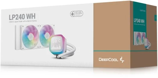 Фото: Система рідинного охолодження Deepcool LP240 ARGB White (R-LP240-WHMSMC-G-1) № 14 | KTC