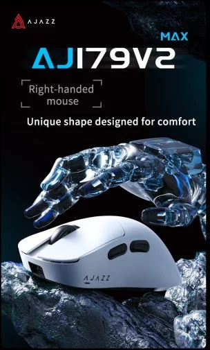 Фото: Миша Ajazz AJ179 V2 Max WL/BT/USB Black (AJ179-V2-MAX-B) № 19 | KTC