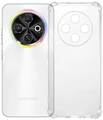 Фото: Чохол BeCover for Tecno Spark 30C 4G - Anti-Shock Clear (712783) № 6 | KTC