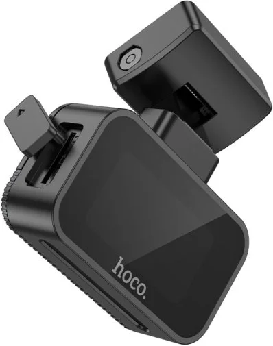 Фото: Відеореєстратор Hoco DV10 mini screen dashcam Black (6942007638630) № 13 | KTC