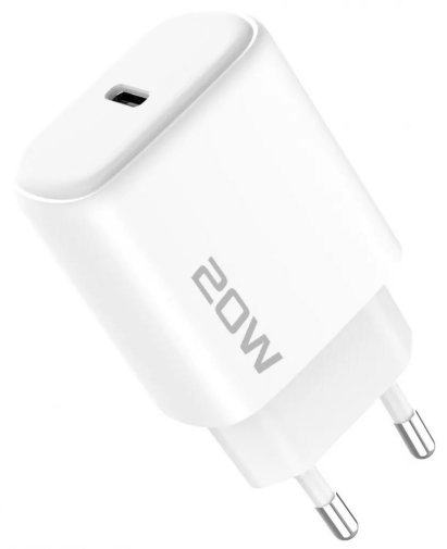 Зарядний пристрій Proove Silicone Power 2 20W White with Type-C/Lightning (WCSP22010002)