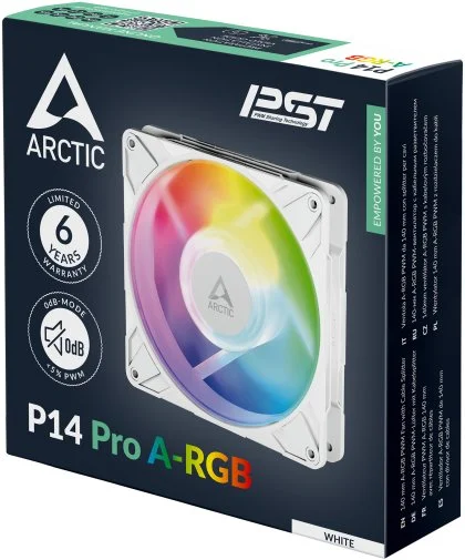 Фото: Кулер Arctic P14 Pro ARGB White (ACFAN00318A) № 16 | KTC