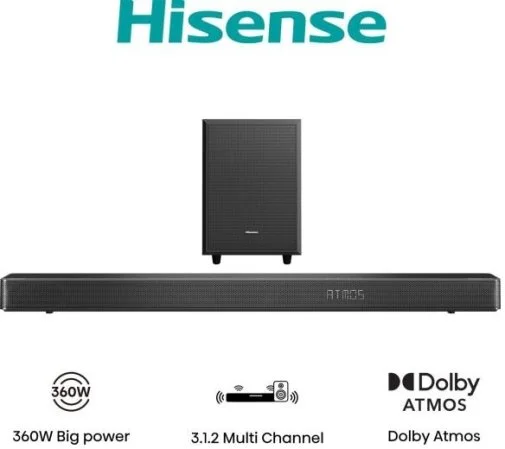 Фото: Саундбар Hisense AX3120G (20012466) № 14 | KTC