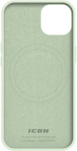 Фото: Чохол ArmorStandart for Apple iPhone 15 - ICON2 MagSafe Soft Mint (ARM77010) № 11 | KTC
