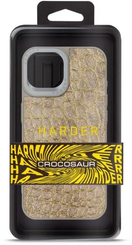 Фото: Чохол Harder for Apple iPhone 15 - Crocosaur Titanium (ARM76699) № 6 | KTC