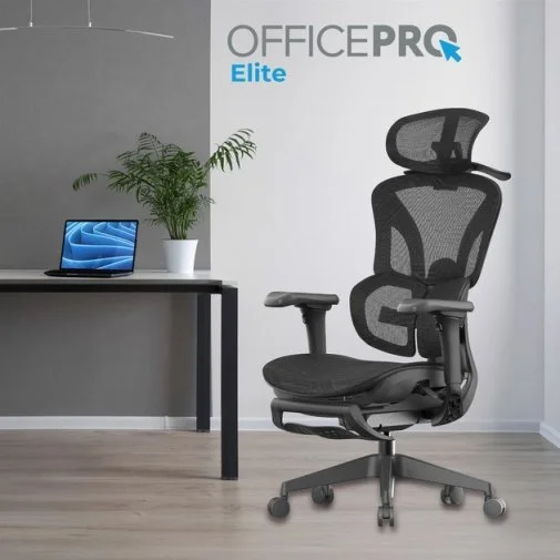 Фото: Крісло OfficePro Elite OC950B Black № 29 | KTC