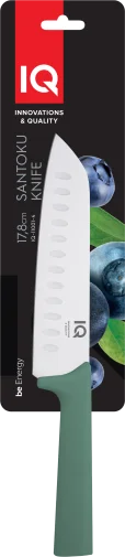 Фото: Ніж кухонний сантоку IQ Be Energy 17.8cm Green (IQ-11001-4) № 9 | KTC