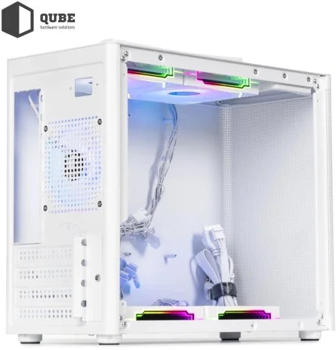 Фото: Корпус QUBE Bring ARGB White with window (BRING_GWNU3) № 17 | KTC