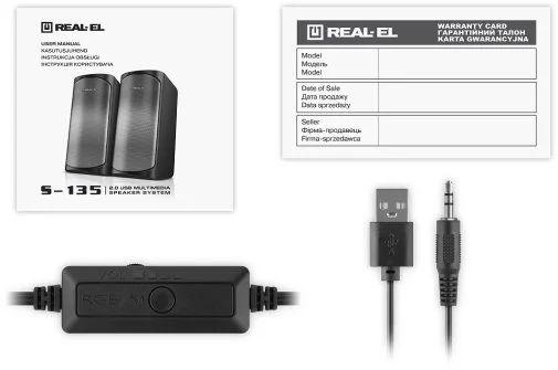 Фото: Колонки Real-EL S-135 Black (EL121100019) № 21 | KTC