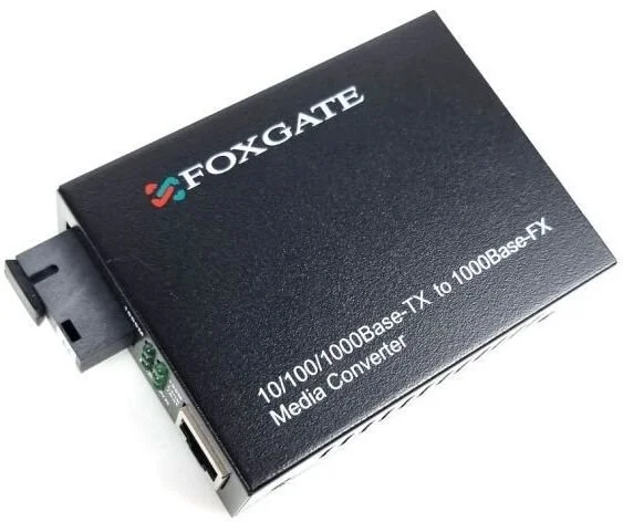 Фото: Медіаконвертер FoxGate EC-Q-1G-1SM-1550nm-20-LFP № 7 | KTC