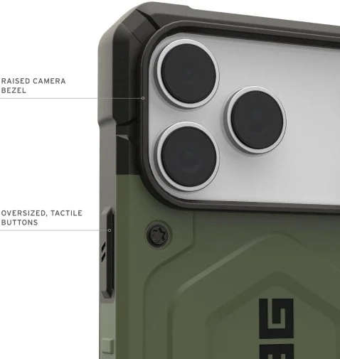 Фото: Чохол UAG for Apple iPhone 17 Pro Max - Pathfinder MagSafe Olive (114549117272) № 17 | KTC