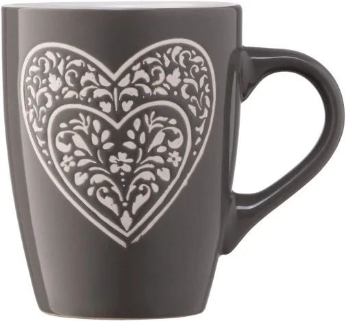 Фото: Чашка Ardesto Heart 330ml Gray (AR3467DGR) № 11 | KTC