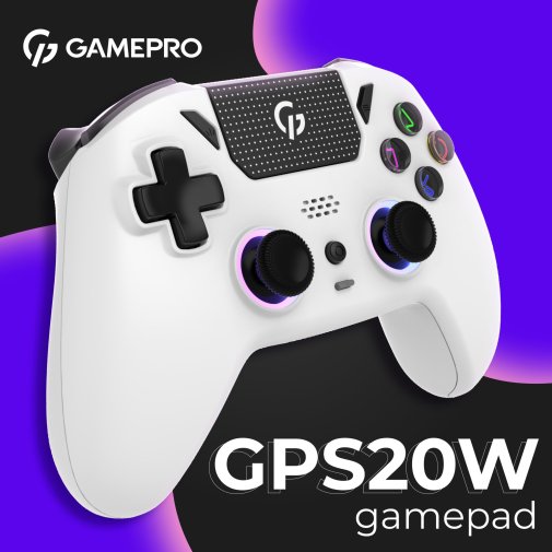 Геймпад GamePro GPS20W Wireless White