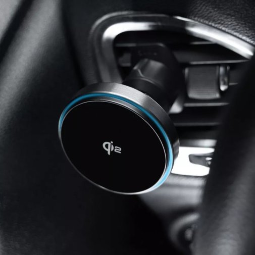 Автотримач Proove Titanium Circle Qi2 15W gray