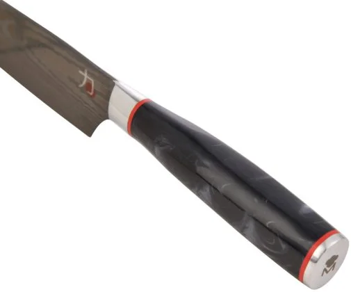 Фото: Ніж кухонний сантоку Bergner MasterPro Tetsu 12.5cm Black (BGMP-4129-MBK) № 6 | KTC