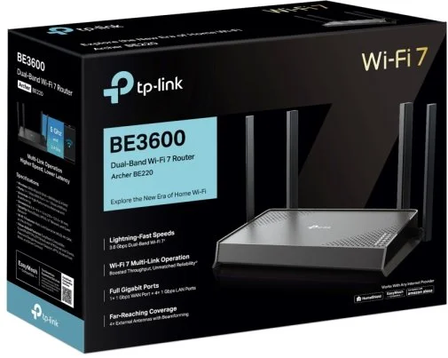 Фото: Wi-Fi Роутер TP-Link Archer BE220 № 8 | KTC