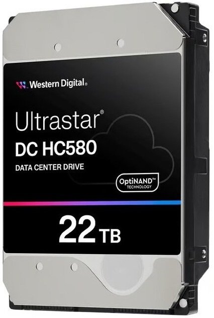 Жорсткий диск Western Digital Ultrastar DC HC580 SATA III 22TB (WUH722422ALE6L4)