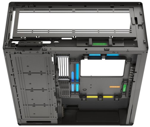 Корпус HAVN HS 420 Black with window (HVN-CA-HS420-06)