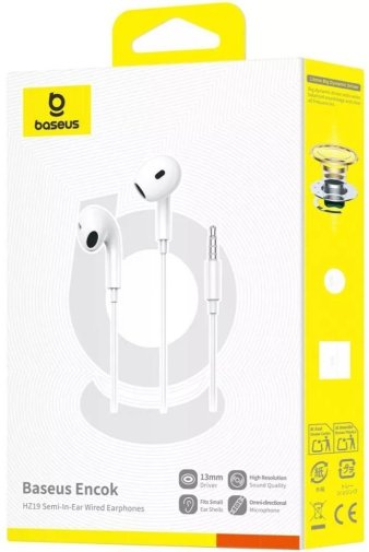 Гарнітура вкладиші Baseus Encok HZ19 White