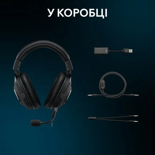 Фото: Гарнітура Logitech G Pro X SE Black (981-001470) № 18 | KTC