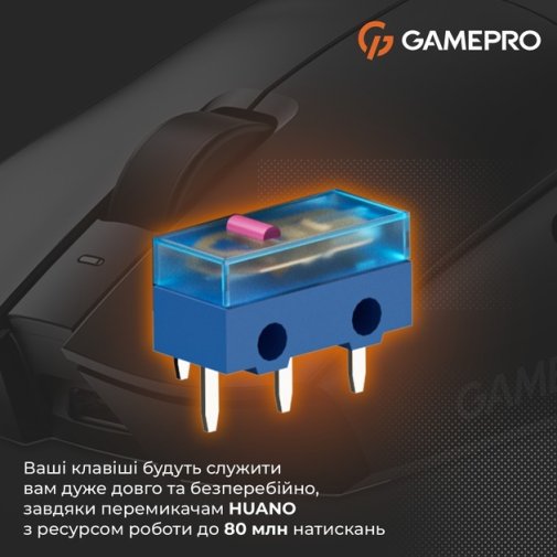 Миша GamePro Genesis Wizard GM160B Wireless