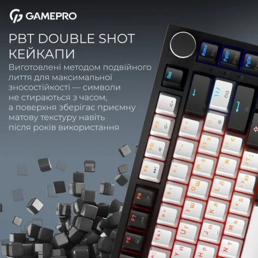 Фото: Клавіатура GamePro Genesis Asgard Valhalla Max MK160B Magnetic Switches (MK160B MAX) № 31 | KTC