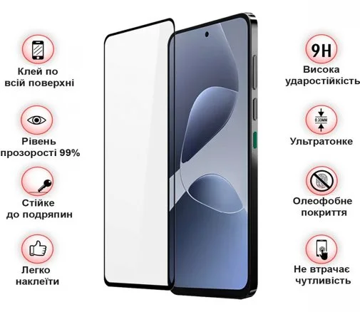 Фото: Захисне скло BeCover for Infinix Hot 60i X6730 - Black (713730) № 9 | KTC