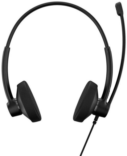 Гарнітура накладна Epos Impact 100 UC USB C + A, Black