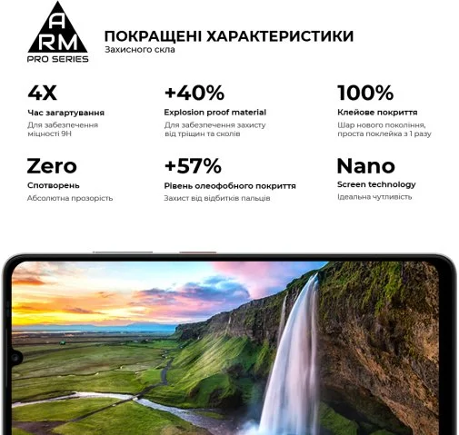 Фото: Захисне скло ArmorStandart Pro for ZTE Blade A36 4G (ARM88874) № 12 | KTC