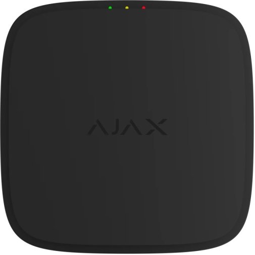 Бездротовий адресний пожежний сповіщувач точковий димовий Ajax EN54 FireProtect (Smoke) Jeweller Black